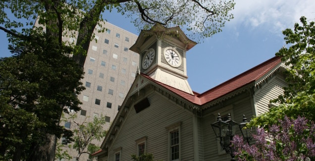 札幌市の時計台