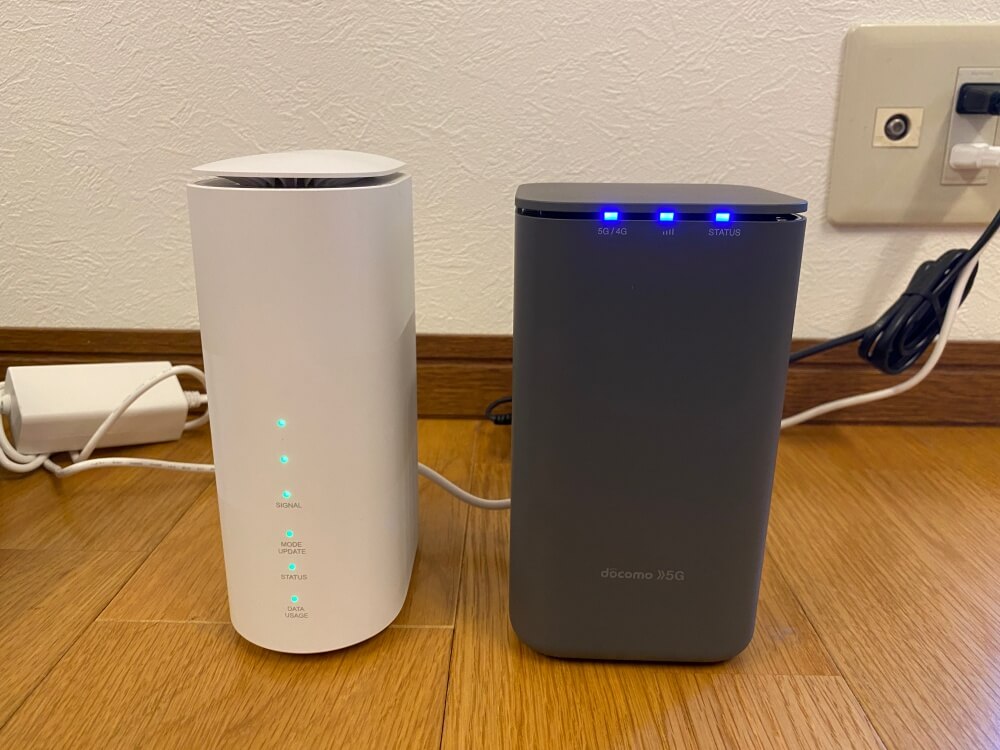 home5G HR01とHOME 5G L11