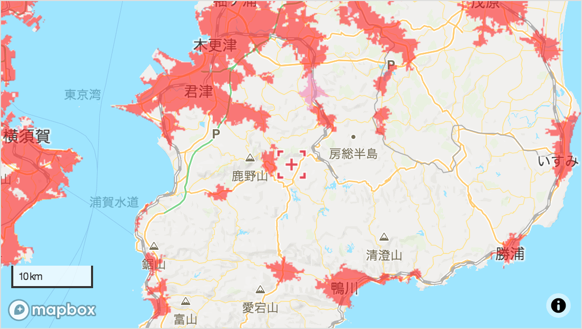 SoftBankAirのエリア