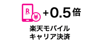 楽天キャリア決済ポイント